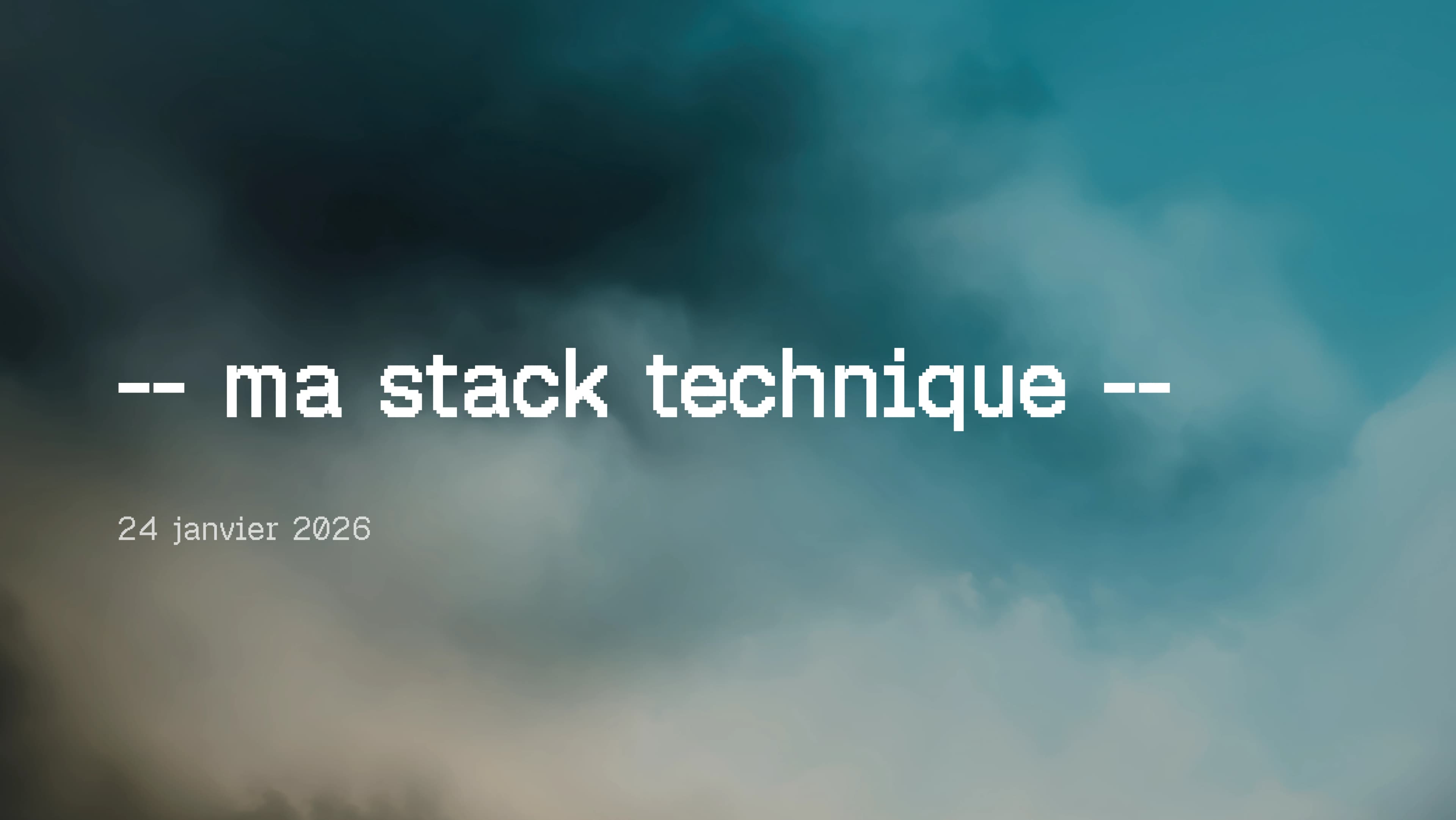 Ma stack technique